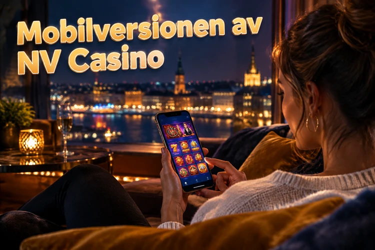 Mobilversionen av NV Casino