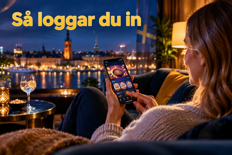 Så loggar du in